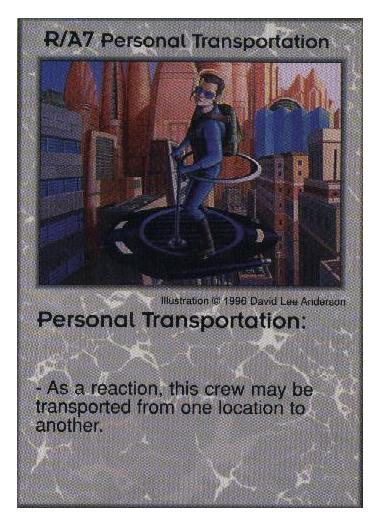 Personal Transportation [R/A7]